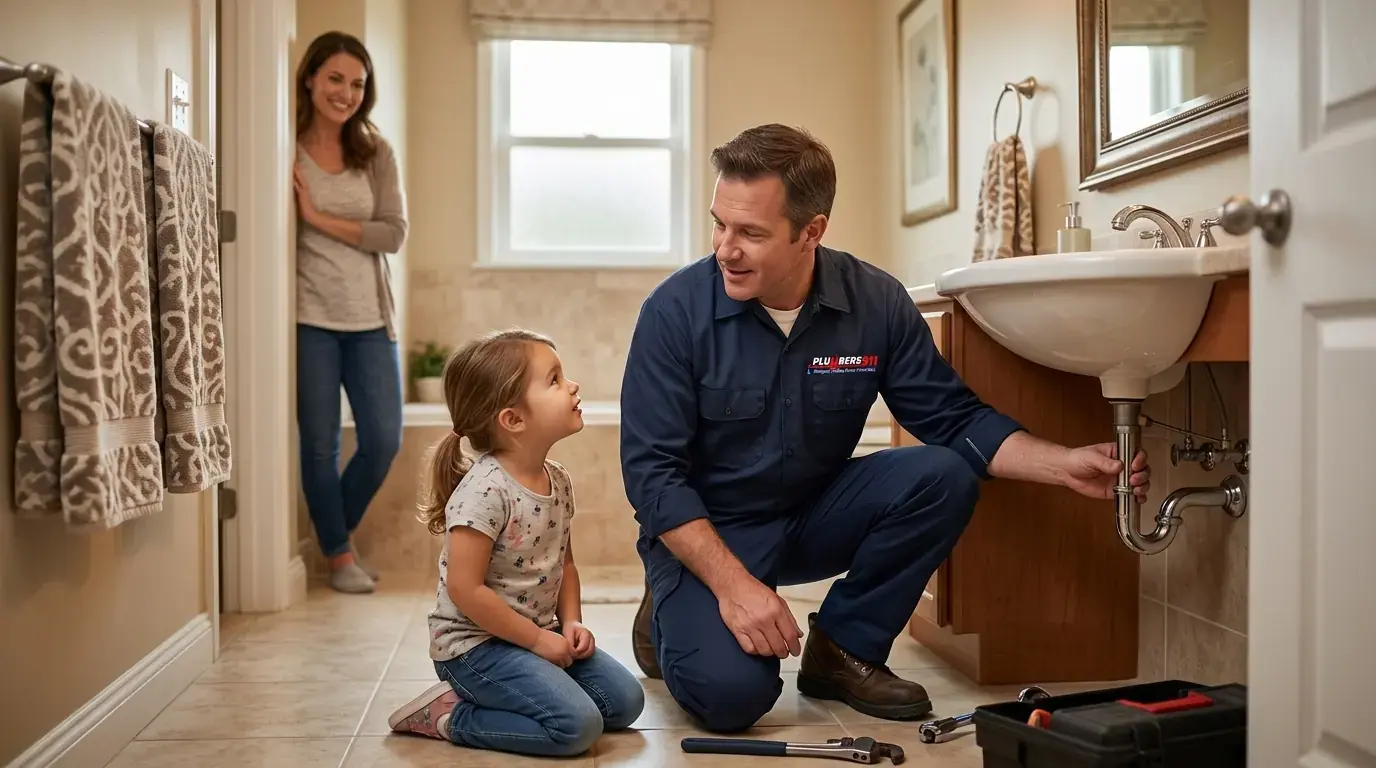 Licensed plumber at work in Lincolnwood, IL